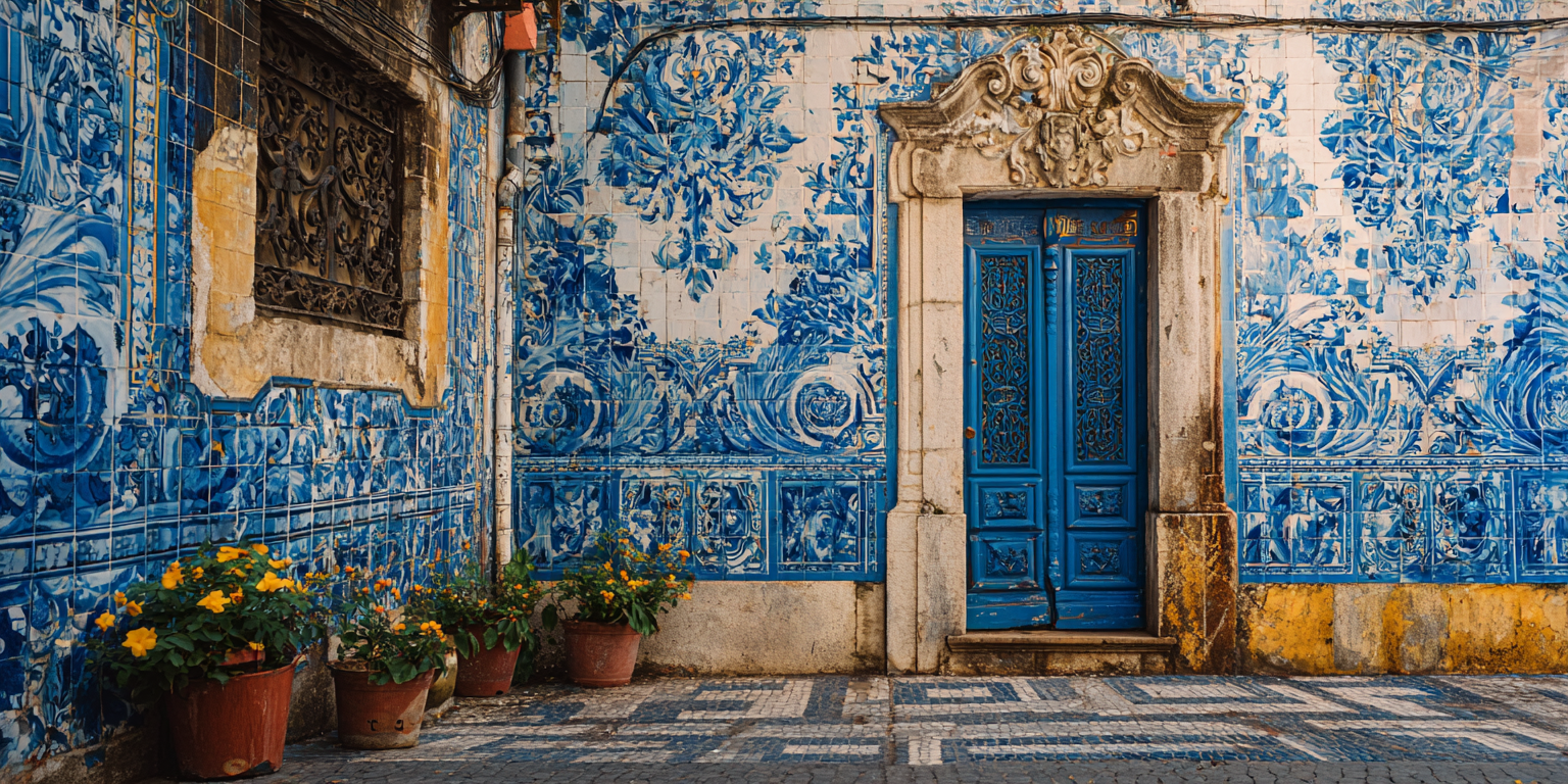 Waarom zijn Portugese Azulejos vaak blauw-wit?